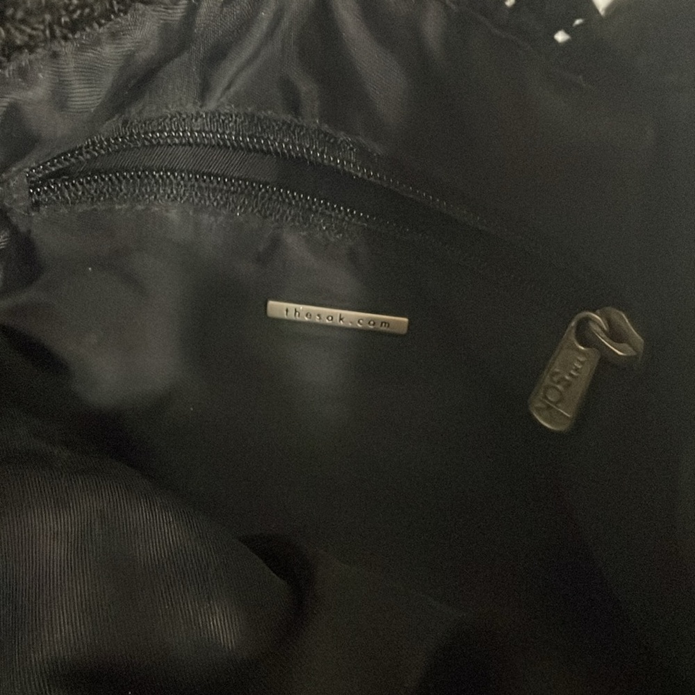 SAK Black Textured Backpack with Drawstring - Picture 4 of 5